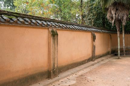  The wall of Lei Feng's former residence. Photographed by Xiao Yi